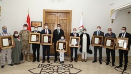 Sivas’ta Devlet Övünç Madalyaları verildi