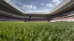 Sivas 4 Eylül Stadyumu milli maça hazırlanıyor