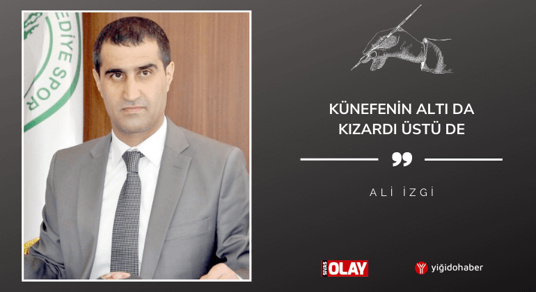 Künefenin altı da kızardı üstü de