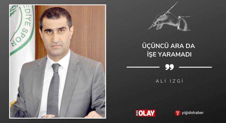 Üçüncü Ara Da İşe Yaramadı