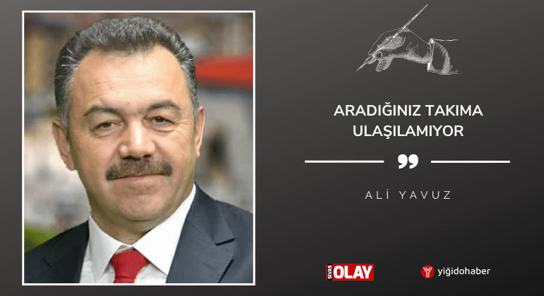 Aradığınız Takıma Ulaşılamıyor