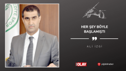 Her şey böyle başlamıştı