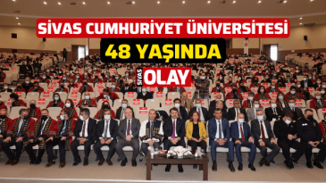 Sivas Cumhuriyet Üniversitesi 48 yaşında