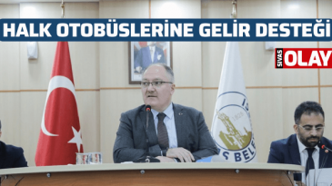 Halk otobüslerine gelir desteği