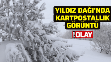 Yıldız Dağı’nda kartpostallık görüntü