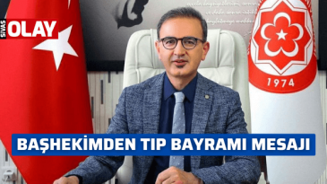 Başhekimden Tıp Bayramı Mesajı