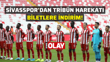 Sivasspor’dan tribün harekatı: Biletlere indirim!