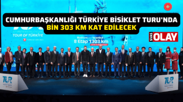 Cumhurbaşkanlığı Türkiye Bisiklet Turu’nda bin 303 km kat edilecek