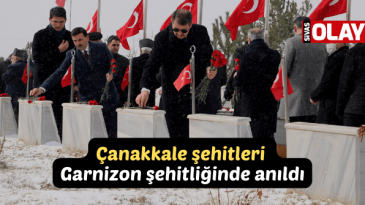 Çanakkale şehitleri Garnizon şehitliğinde anıldı