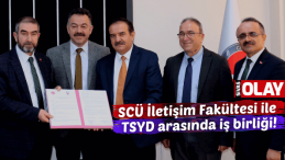 SCÜ İletişim Fakültesi ile TSYD arasında iş birliği!