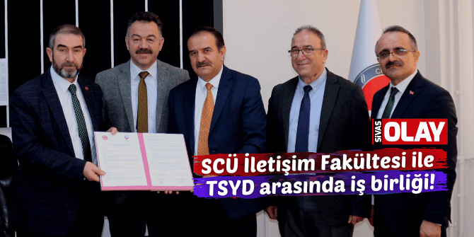 SCÜ İletişim Fakültesi ile TSYD arasında iş birliği!