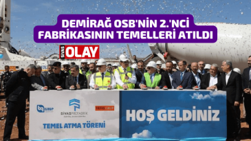 Demirağ OSB’nin 2.’nci Fabrikasının Temelleri Atıldı