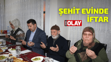 Şehit evinde iftar