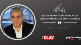 Galatasaray’ı Sivasspor’un elinden hakem de kurtaramadı