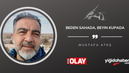 Beden sahada, beyin kupada