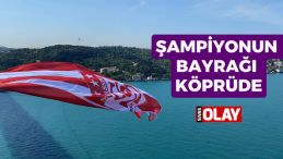 Sivasspor bayrağı 15 Temmuz Şehitler Köprüsü’ne asıldı