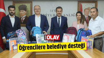 Öğrencilere belediye desteği