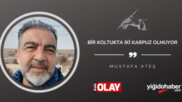 Bir koltukta iki karpuz olmuyor