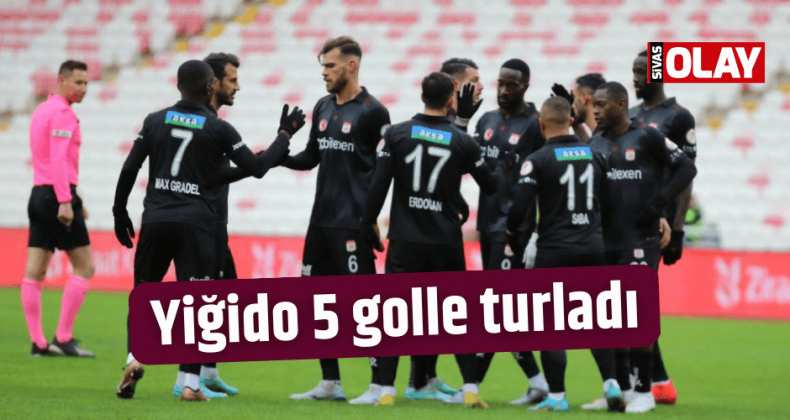 Yiğido 5 golle turladı!
