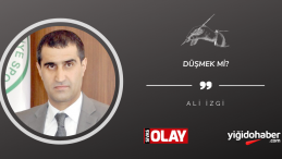 Düşmek mi?