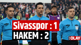 Sivasspor: 1 HAKEM: 2