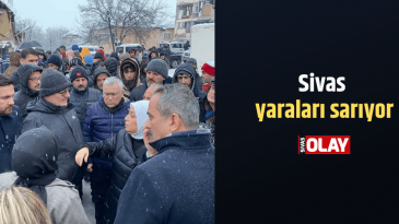 Sivas yaraları sarıyor