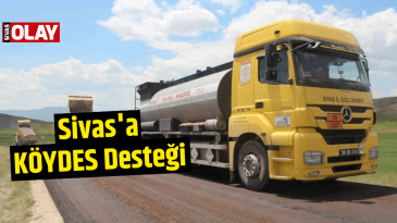 Sivas’a KÖYDES Desteği
