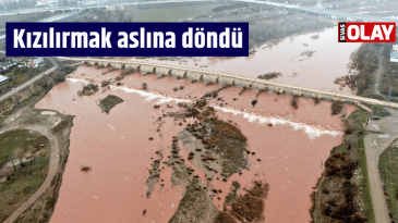 Kızılırmak aslına döndü