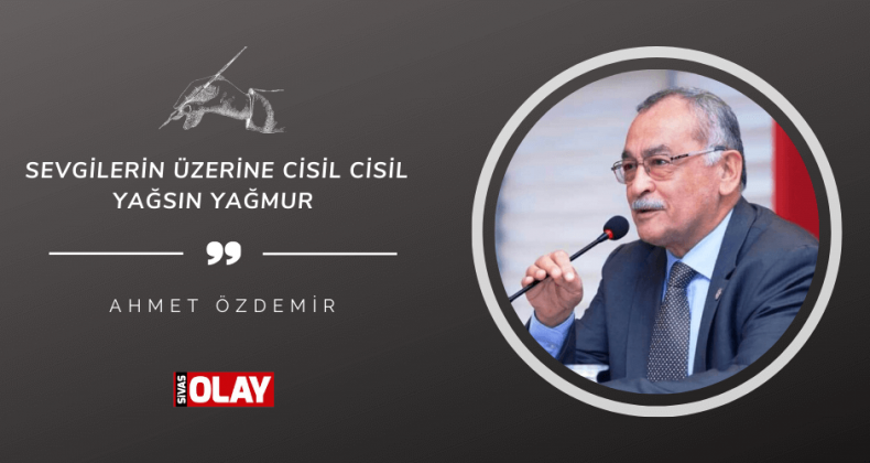 Sevgilerin üzerine cisil cisil yağmur yağsın