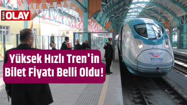 Yüksek Hızlı Tren 240 TL!