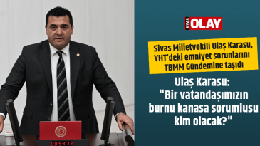 Karasu: “Bir vatandaşımızın burnu kanasa sorumlusu kim olacak?”