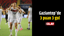Gaziantep’de 3 puan 3 gol!