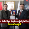 Sivas Belediye Başkanlığı için ilk aday Turan Topgül