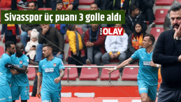 Sivasspor üç puanı 3 golle aldı