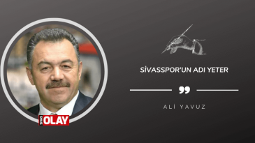 Sivasspor’un adı yeter