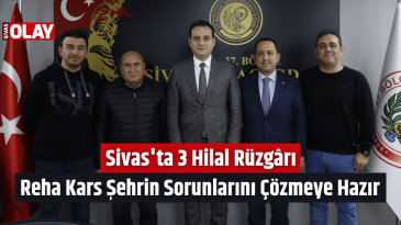 Reha Kars Şehrin Sorunlarını Çözmeye Hazır
