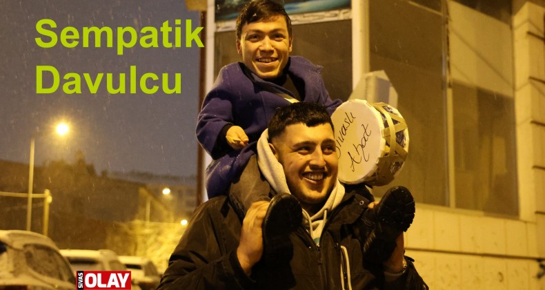 Türkiye’nin en kısa ve en iddialı Ramazan davulcusu