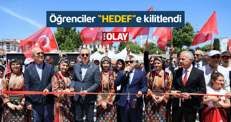 Öğrenciler “HEDEF”e kilitlendi