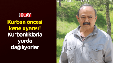 Kurban öncesi kene uyarısı