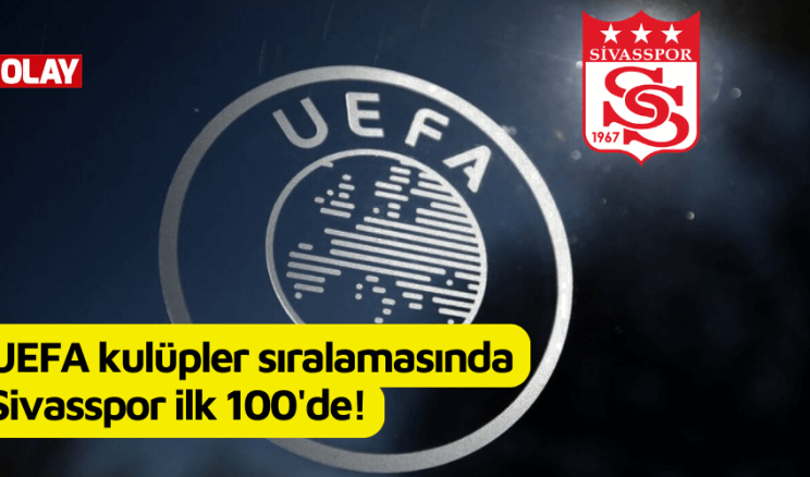 UEFA kulüpler sıralamasında Sivasspor ilk 100’de!