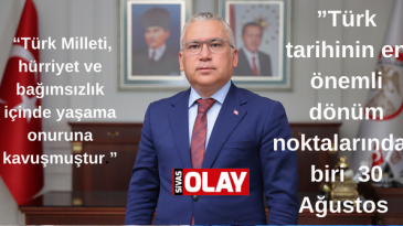 “Büyük Taarruz’un 102. yıl dönümünü kutlamanın heyecanını ve gururunu hep birlikte yaşıyoruz.”