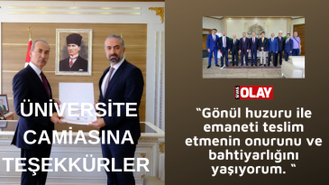 “Takdir üniversitemiz camiasına aittir”