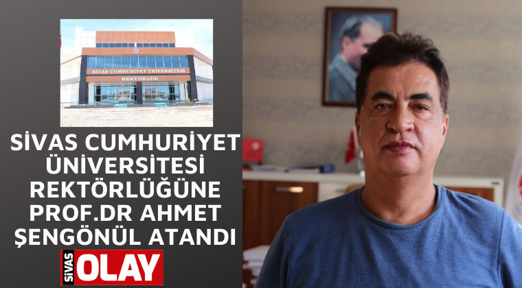 SCÜ ‘de Rektör Prof.Dr. Ahmet Şengönül