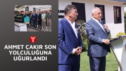 Çakar, son yolculuğuna uğurlandı