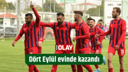 Dört Eylül evinde kazandı