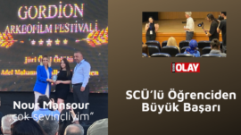 SCÜ’lü Öğrenciden Büyük Başarı