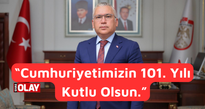 Türkiye Cumhuriyeti 101 yaşında.