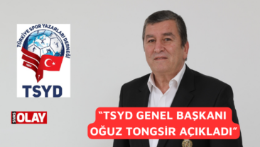 Türkiye Spor Yazarları Derneği (TSYD) Genel Başkanı Oguz Tongsir görevden uzaklaştırılması kararıyla ilgili açıklama yaptı.