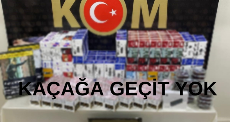 Sivas’ta kaçak tütün operasyonu, binlercesi ele geçirildi