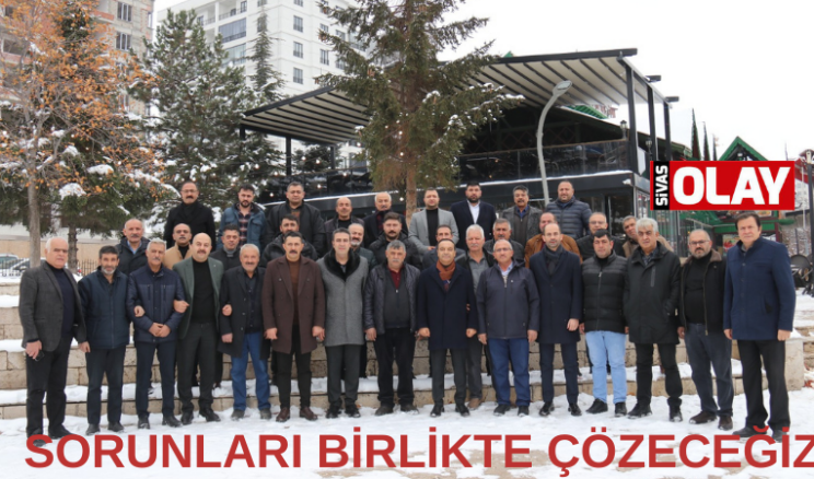 ÖZYÜREK SANAYİ USTALARIYLA BULUŞTU